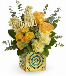 Teleflora's Shimmer Of Thanks Bouquet from Victor Mathis Florist in Louisville, KY